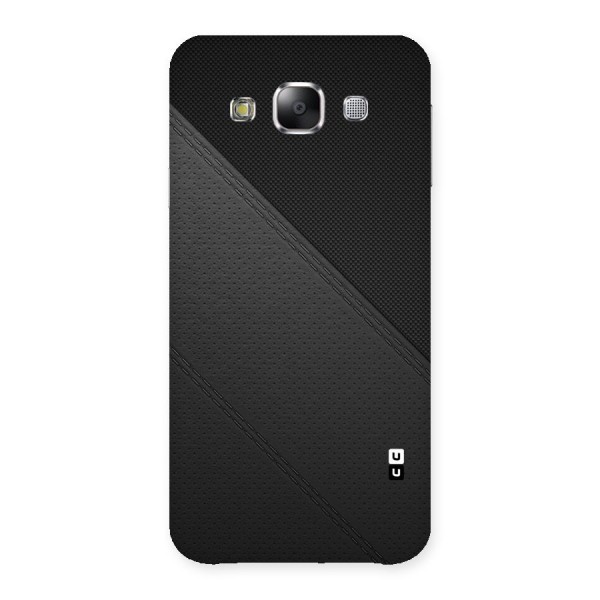 Black Polka Stripe Back Case for Samsung Galaxy E5