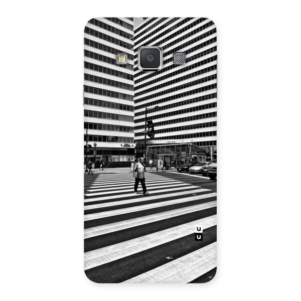 Black White Perspective Back Case for Galaxy A3