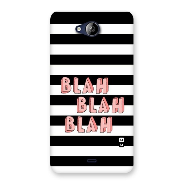 Blah Bold Stripes Back Case for Canvas Play Q355
