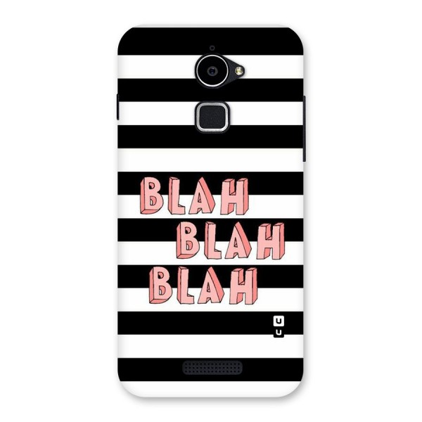 Blah Bold Stripes Back Case for Coolpad Note 3 Lite