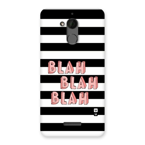 Blah Bold Stripes Back Case for Coolpad Note 5