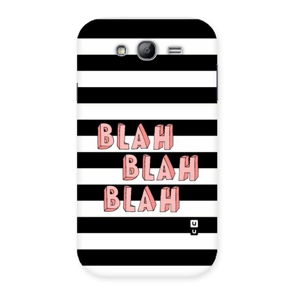 Blah Bold Stripes Back Case for Galaxy Grand Neo Plus