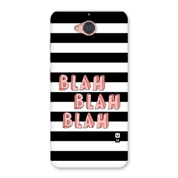 Blah Bold Stripes Back Case for Gionee S6 Pro