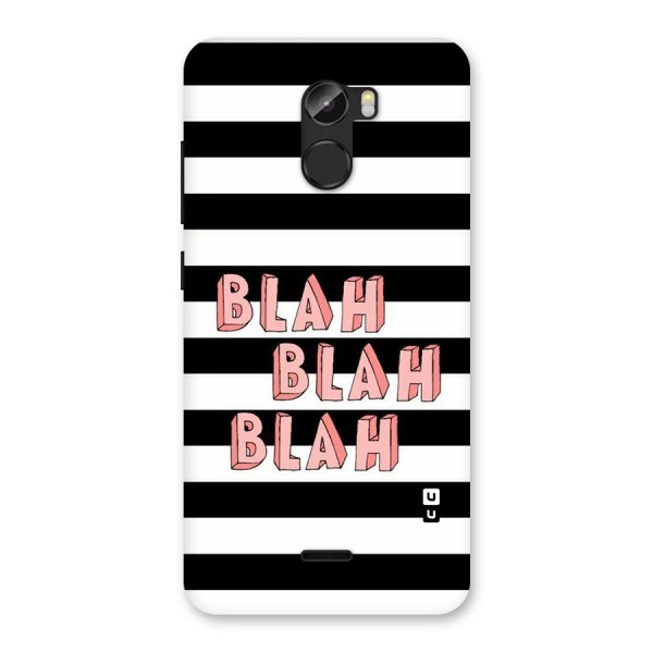 Blah Bold Stripes Back Case for Gionee X1