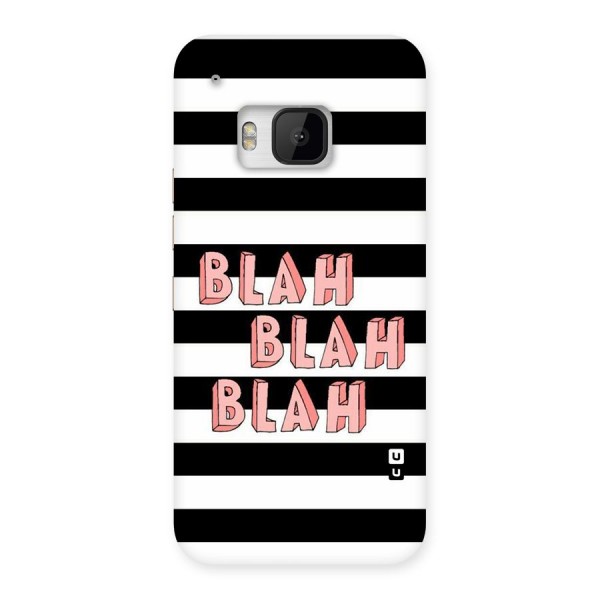 Blah Bold Stripes Back Case for HTC One M9