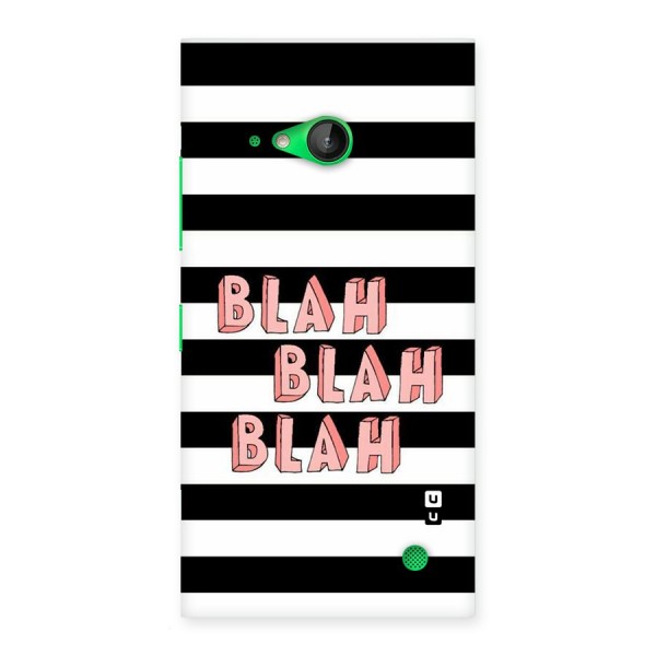 Blah Bold Stripes Back Case for Lumia 730