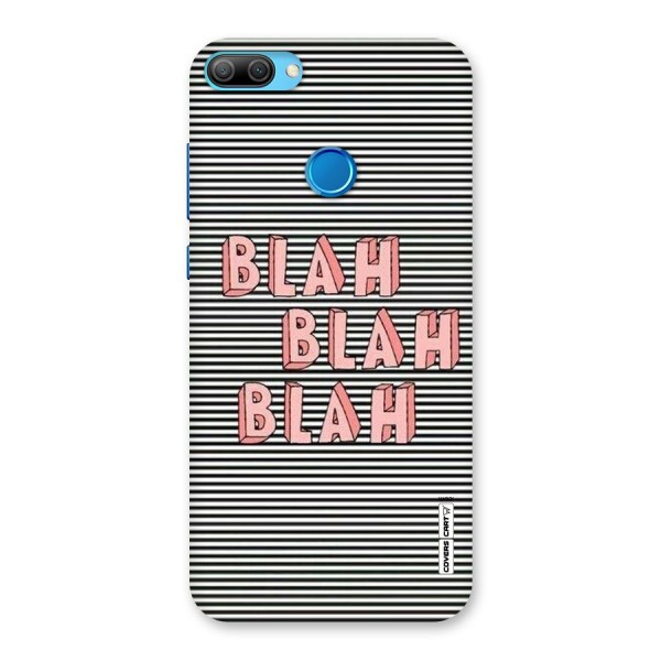 Blah Stripes Back Case for Honor 9N