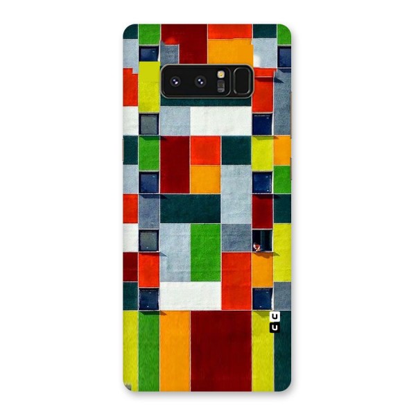 Block Color Design Back Case for Galaxy Note 8