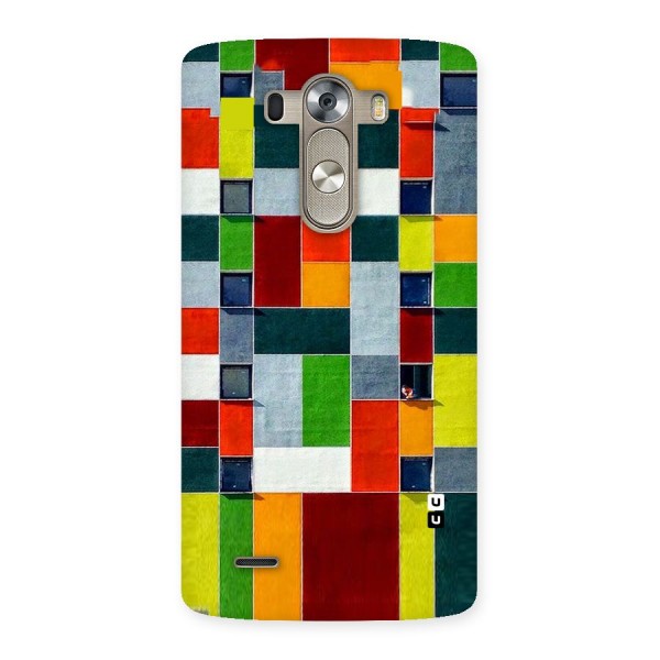 Block Color Design Back Case for LG G3