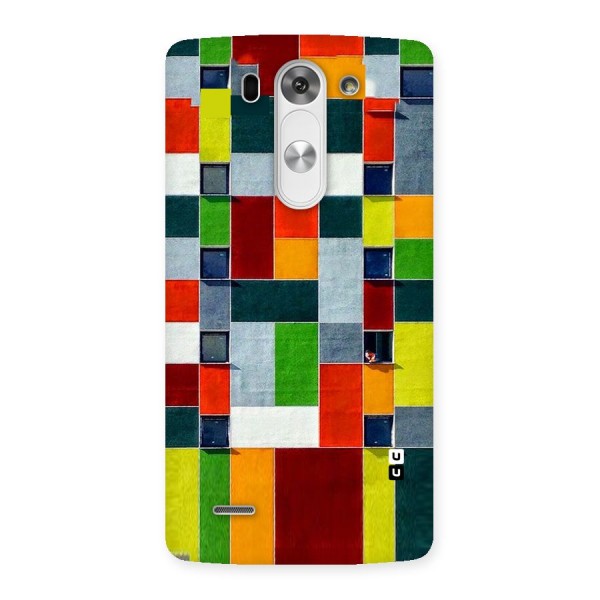 Block Color Design Back Case for LG G3 Mini