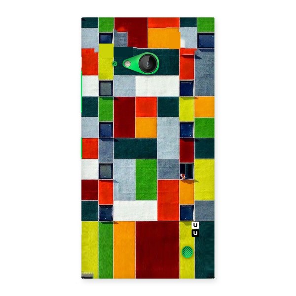 Block Color Design Back Case for Lumia 730