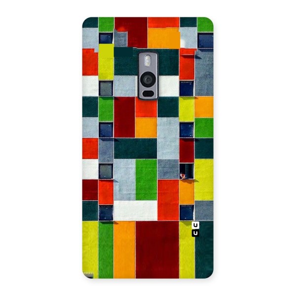 Block Color Design Back Case for OnePlus Two