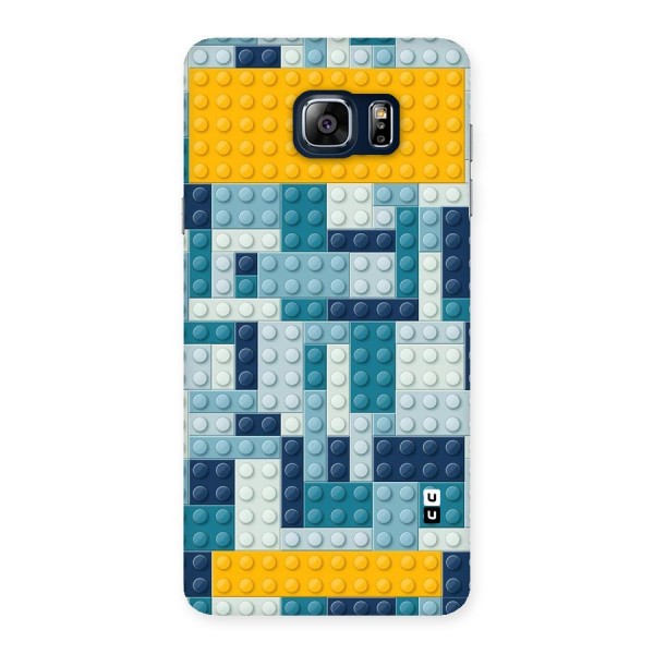Blocks Blues Back Case for Galaxy Note 5