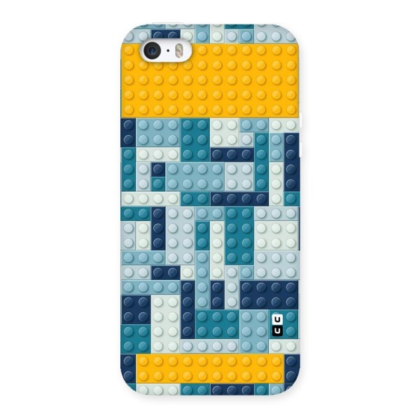 Blocks Blues Back Case for iPhone 5 5S