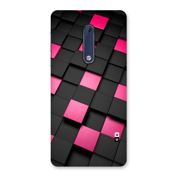 Blocks Diagonal Back Case for Nokia 5