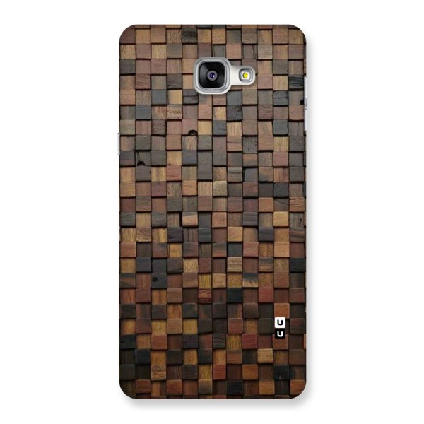 Blocks Of Wood Back Case for Galaxy A9