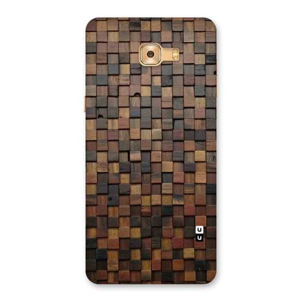 Blocks Of Wood Back Case for Galaxy C9 Pro