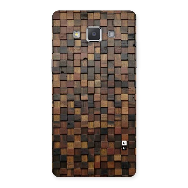 Blocks Of Wood Back Case for Galaxy Grand 3