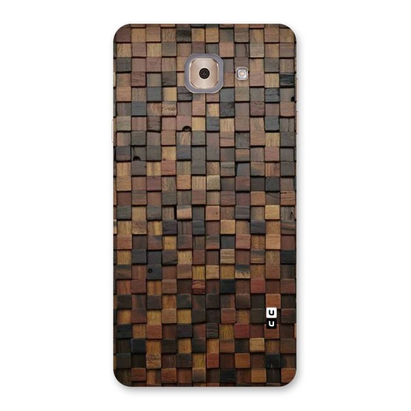 Blocks Of Wood Back Case for Galaxy J7 Max
