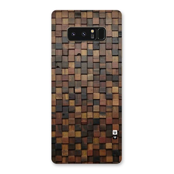 Blocks Of Wood Back Case for Galaxy Note 8