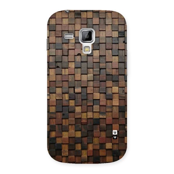 Blocks Of Wood Back Case for Galaxy S Duos