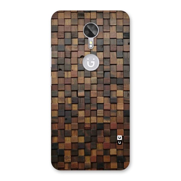 Blocks Of Wood Back Case for Gionee A1