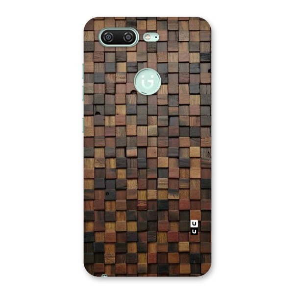 Blocks Of Wood Back Case for Gionee S10