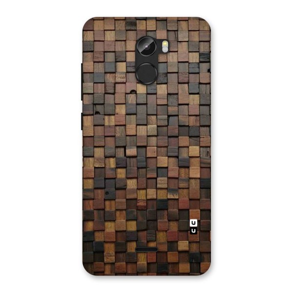 Blocks Of Wood Back Case for Gionee X1
