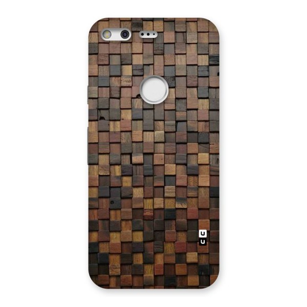 Blocks Of Wood Back Case for Google Pixel