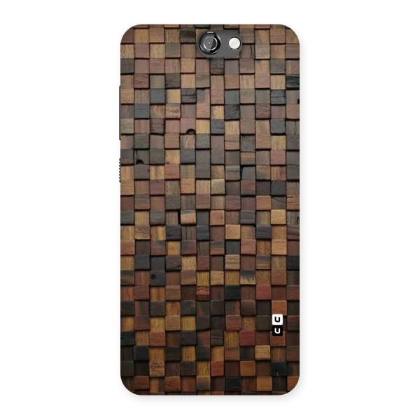 Blocks Of Wood Back Case for HTC One A9