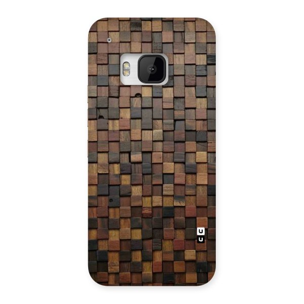 Blocks Of Wood Back Case for HTC One M9