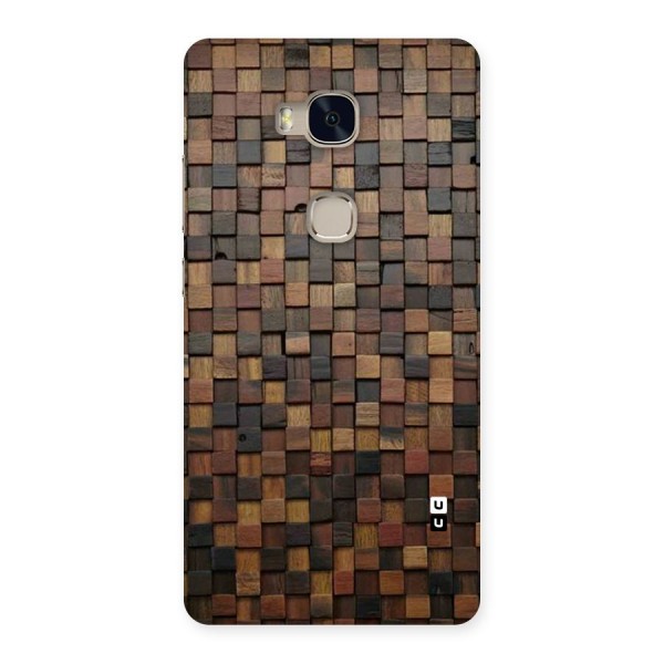 Blocks Of Wood Back Case for Huawei Honor 5X