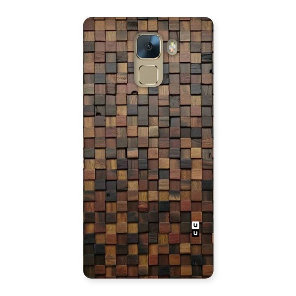 Blocks Of Wood Back Case for Huawei Honor 7