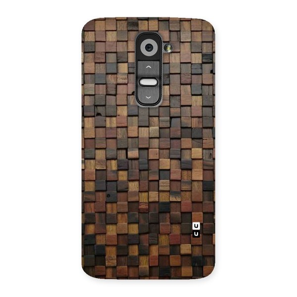 Blocks Of Wood Back Case for LG G2