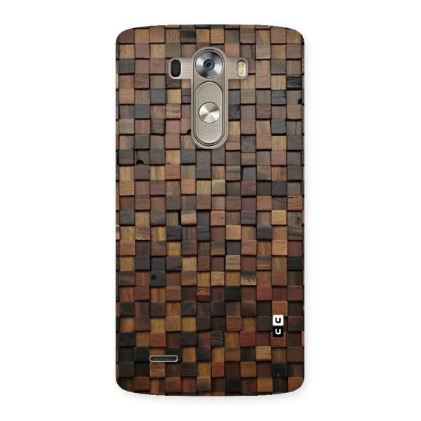 Blocks Of Wood Back Case for LG G3