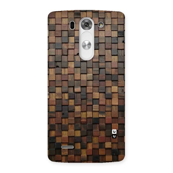 Blocks Of Wood Back Case for LG G3 Mini