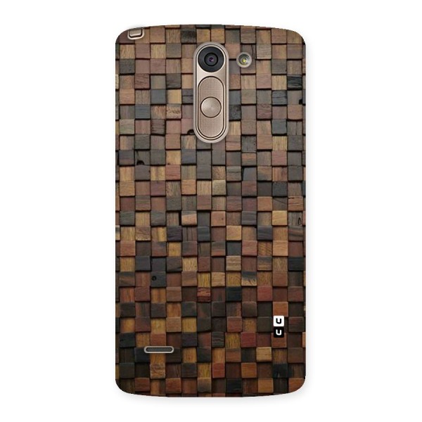Blocks Of Wood Back Case for LG G3 Stylus