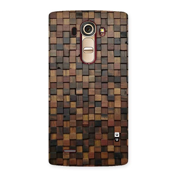 Blocks Of Wood Back Case for LG G4