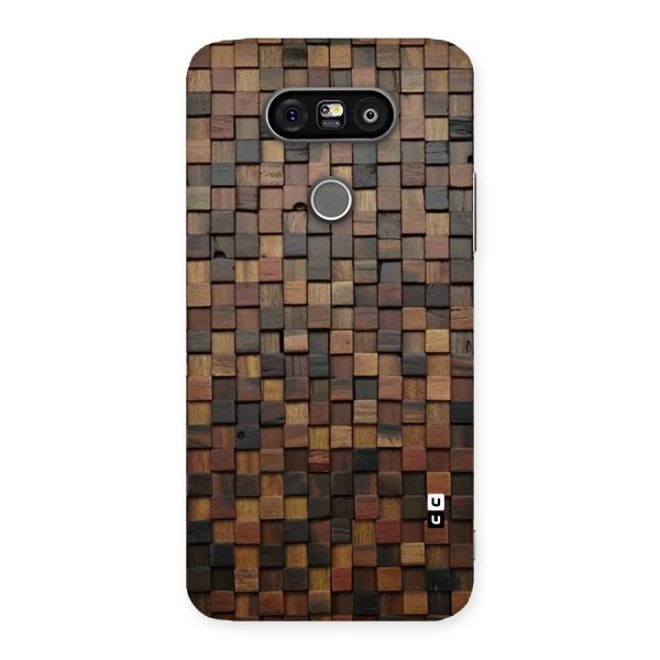 Blocks Of Wood Back Case for LG G5