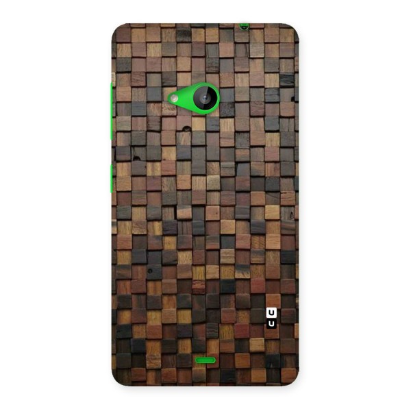 Blocks Of Wood Back Case for Lumia 535