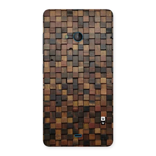 Blocks Of Wood Back Case for Lumia 540