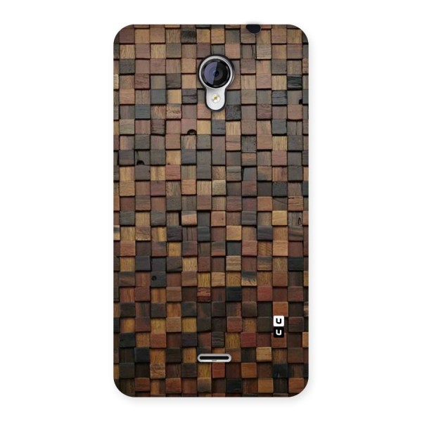 Blocks Of Wood Back Case for Micromax Unite 2 A106