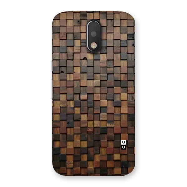 Blocks Of Wood Back Case for Motorola Moto G4