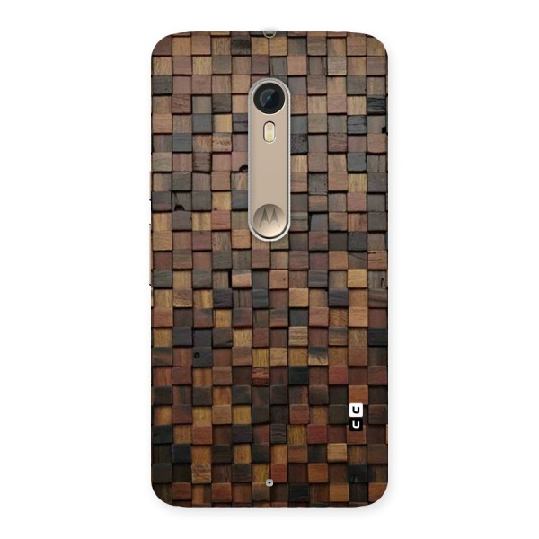 Blocks Of Wood Back Case for Motorola Moto X Style