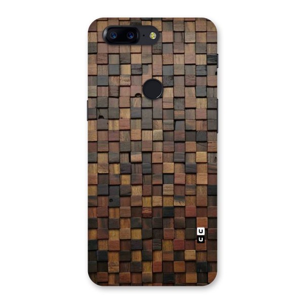 Blocks Of Wood Back Case for OnePlus 5T