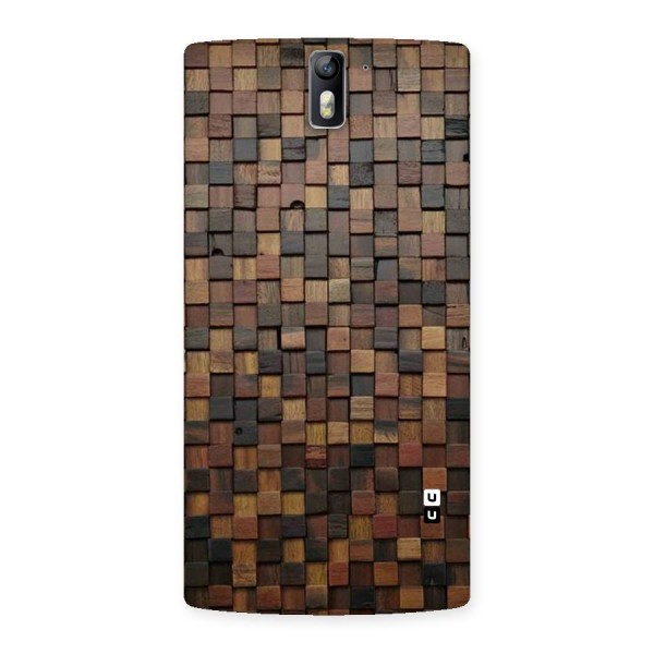 Blocks Of Wood Back Case for One Plus One
