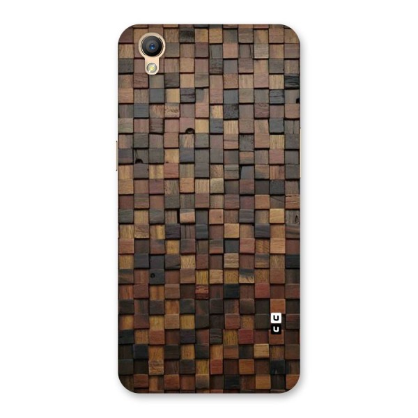 Blocks Of Wood Back Case for Oppo A37
