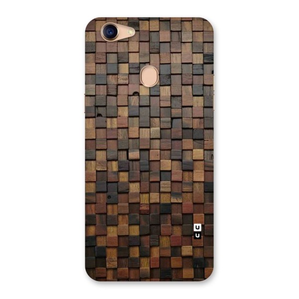 Blocks Of Wood Back Case for Oppo F5