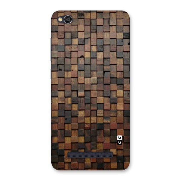 Blocks Of Wood Back Case for Redmi 4A