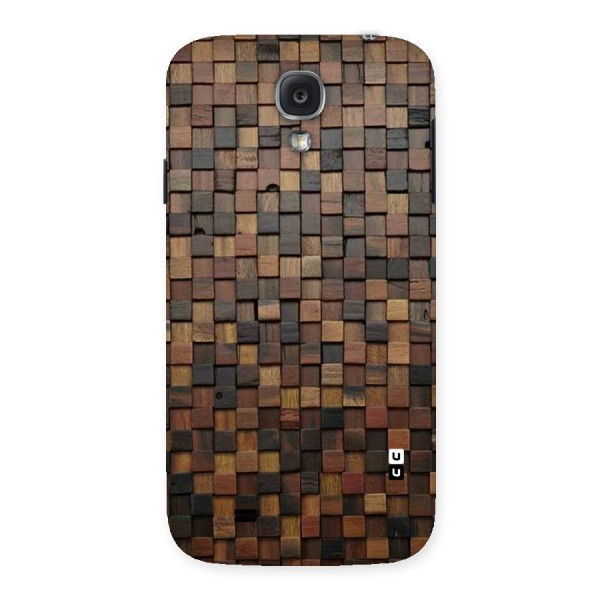 Blocks Of Wood Back Case for Samsung Galaxy S4